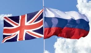russia-britain flag