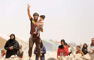 سقوط شهر رمادی و آوارگی هزاران نفر اکنون از واشنگتن تا بغداد خبرساز شده است.