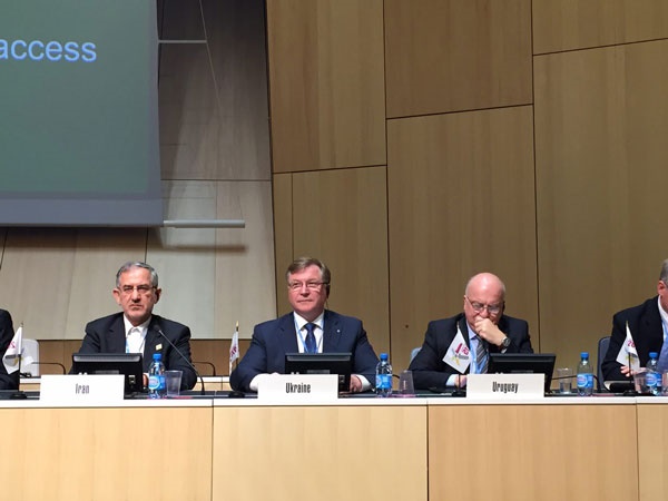 تصاویر سخنرانی جهانگرد در فروم ۲۰۱۵ وسیس - ژنو