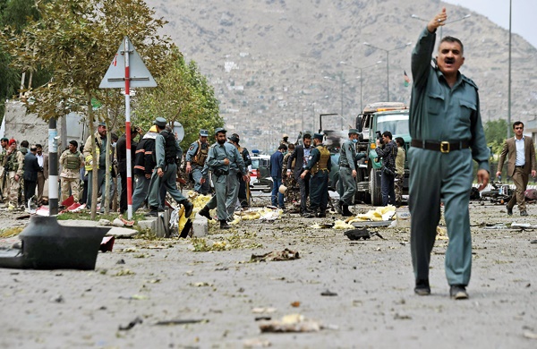 حمله طالبان به پارلمان افغانستان روی آنتن
