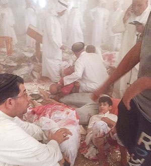 انفجار مسجد کویت