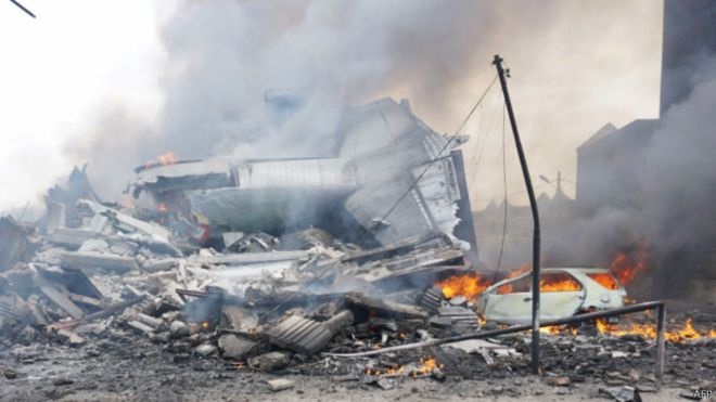 سقوط هواپیمای نظامی در اندونزی ۳۷ کشته بر جای گذاشت