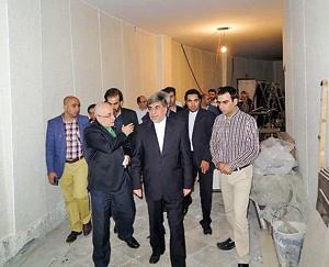 وزیر ارشاد در بازدید اخیر خود بر سرعت بخشیدن به بازسازی تئاتر شهر تأکید کرد.