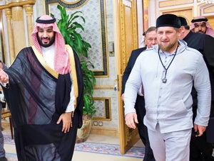 سفر رئیس‌جمهور چچن و دیدار او با ولیعهد عربستان نظر بسیاری از رسانه‌های جهان را به خود جلب کرده است.