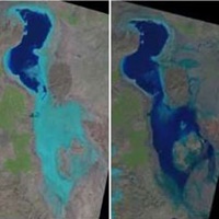 ‫بحران زیست محیطی دریاچه ارومیه‬‎ ile ilgili görsel sonucu