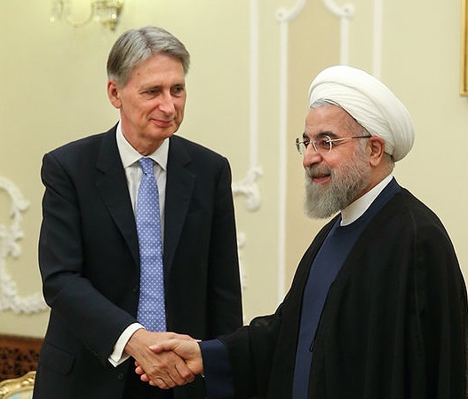 دیدار روحانی و وزیر خارجه انگلیس