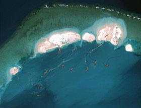 تولد جزایر جدید در سواحل چین در پی عملیات لایروبی