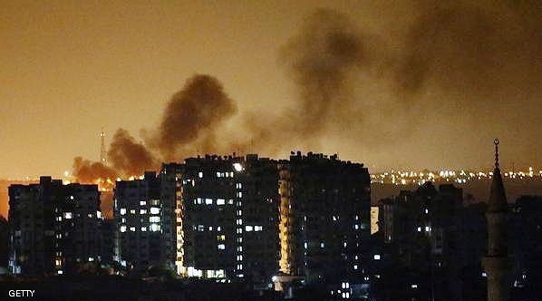 جنگنده‌های رژیم صهیونیستی مناطقی از غزه را بمباران کردند