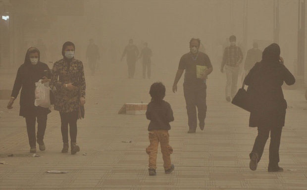 گرد و غبار خوزستان را محاصره کرد