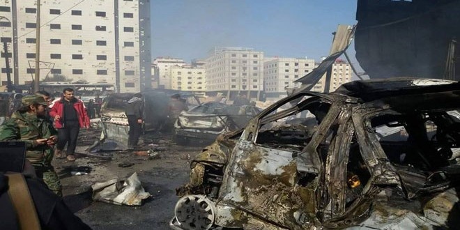 انفجار در زینبیه دمشق با ۴۵ شهید و ۱۱۰ زخمی