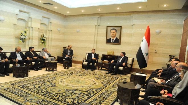 دیدار وزیر بهداشت ایران با نخست وزیر سوریه در دمشق