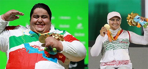 نعمتی و رحمان در میان ده ورزشکار آسیایی تاریخ‌ساز پارالمپیک ریو