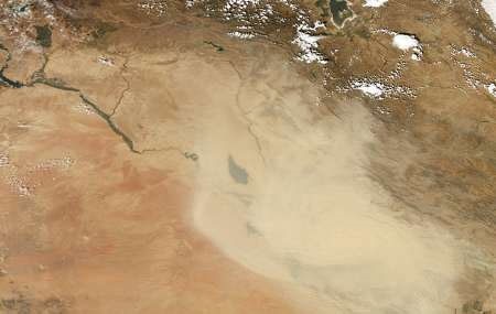 منشاء گرد و غبار اخیر در جنوب کشور خارجی است