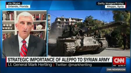  تحلیلگر سی ان ان: اسد با تصرف حلب قادر به کنترل تمام سوریه خواهد بود