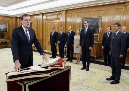 نخست وزیر منتخب اسپانیا سوگند یاد کرد