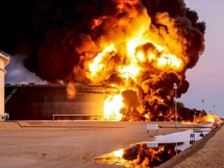 انفجار در پالایشگاه نفت چین