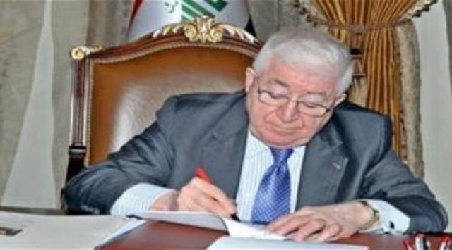 رئیس جمهور عراق قانون حشد شعبی را امضاء کرد