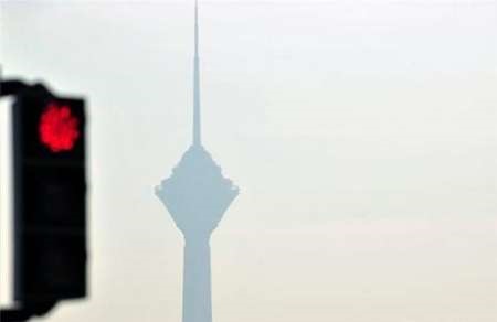 کیفیت هوای تهران در وضعیت قرمز 