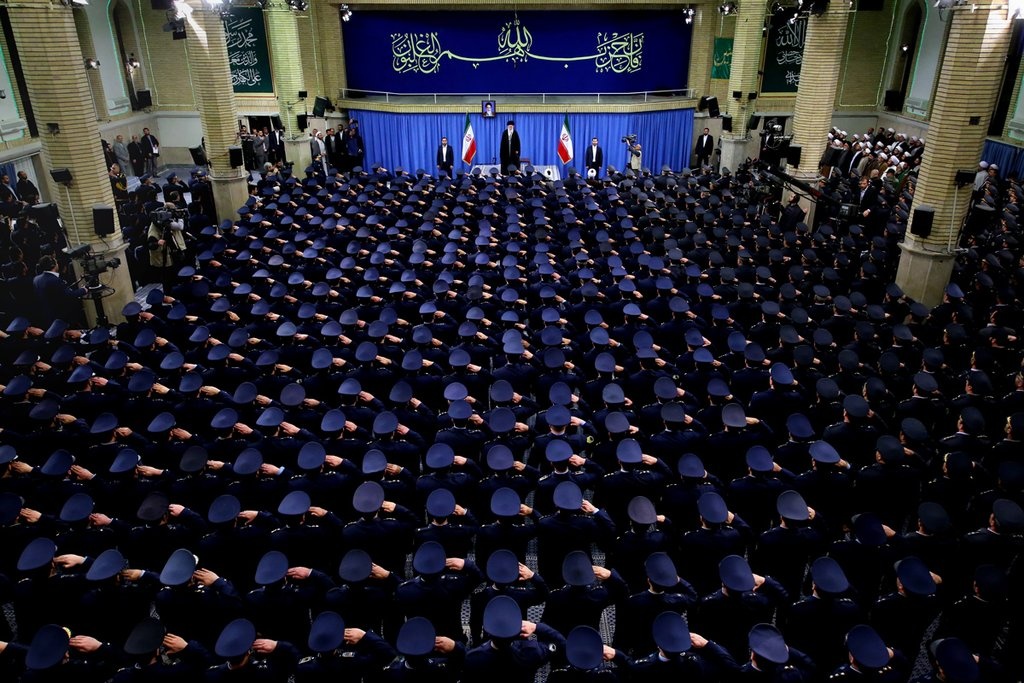 دیدار فرماندهان و کارکنان نیروی هوایی ارتش جمهوری اسلامی ایران با فرمانده کل قوا