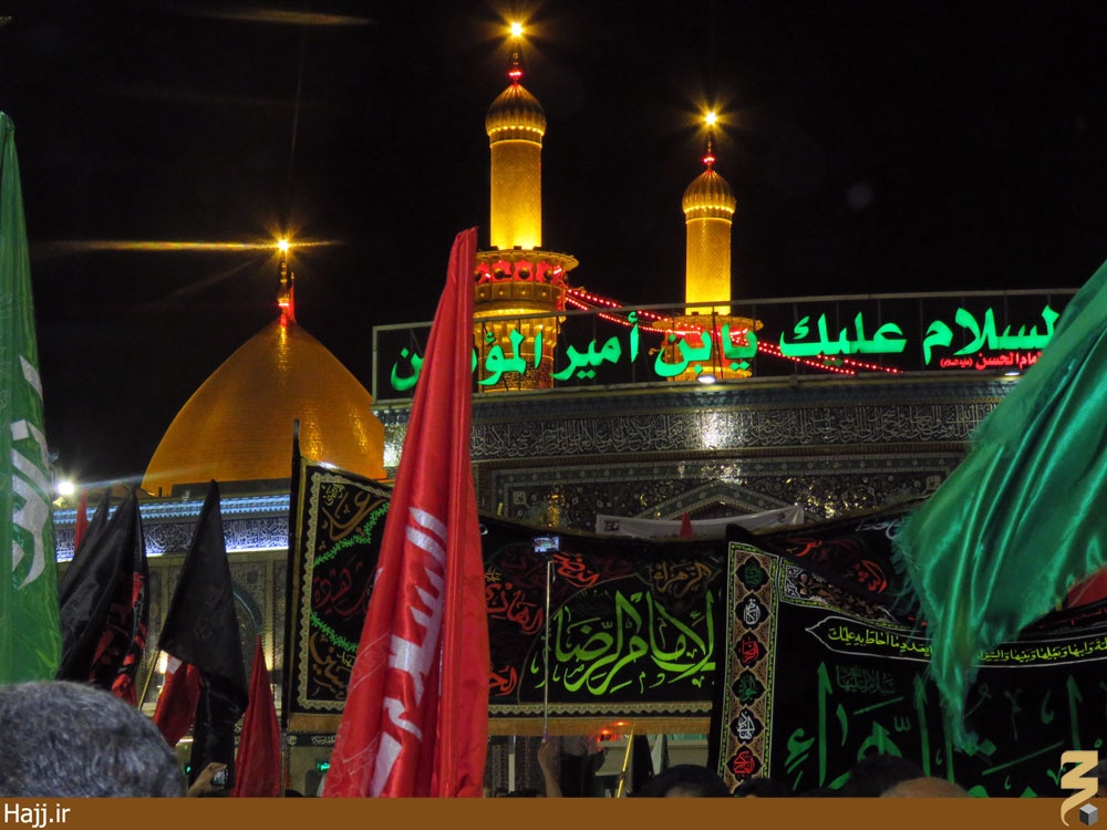 گزارش تصویری | کربلا در شب شهادت حضرت زهرا (س)