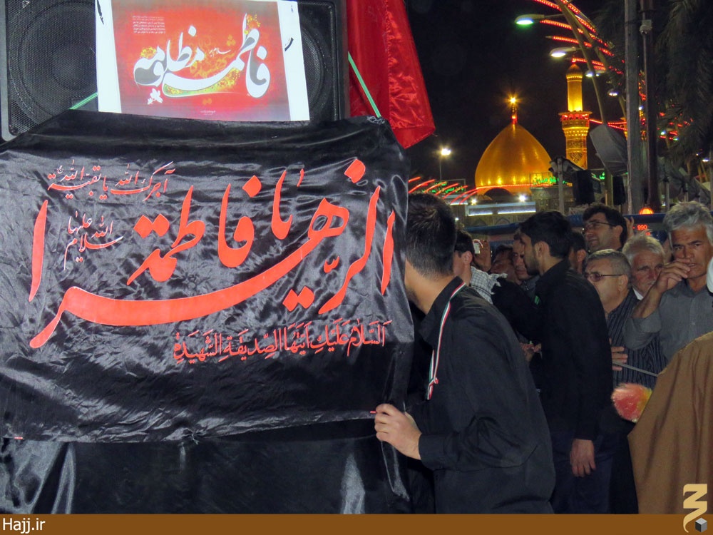گزارش تصویری | کربلا در شب شهادت حضرت زهرا (س)