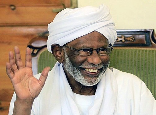 حسن الترابی رئیس حزب کنگره مردمی سودان درگذشت