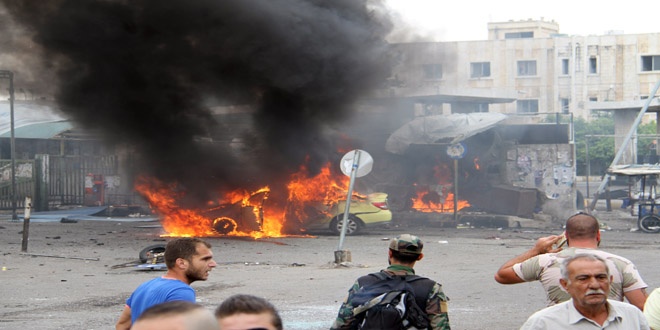 ۱۰۰ کشته در چهار انفجار ترورویستی شهر طرطوس سوریه