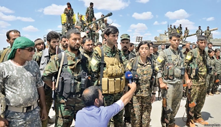 عملیات رقه از عصر سه‌شنبه با حضور نیروهای زمینی گروه موسوم به ارتش دموکراتیک سوریه (متشکل از کردها) 