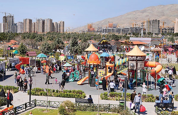 زمین بازی بوستان‌های تهران به طور مستمر نظارت می شود