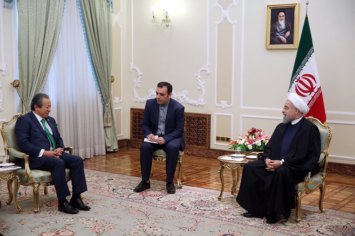 دیدار دکتر روحانی با وزیر امور خارجه مالزی