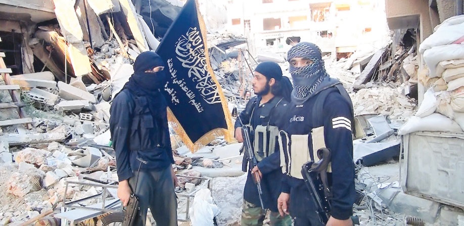 نیروهای گروه تروریستی جبهه‌نصرت در سوریه