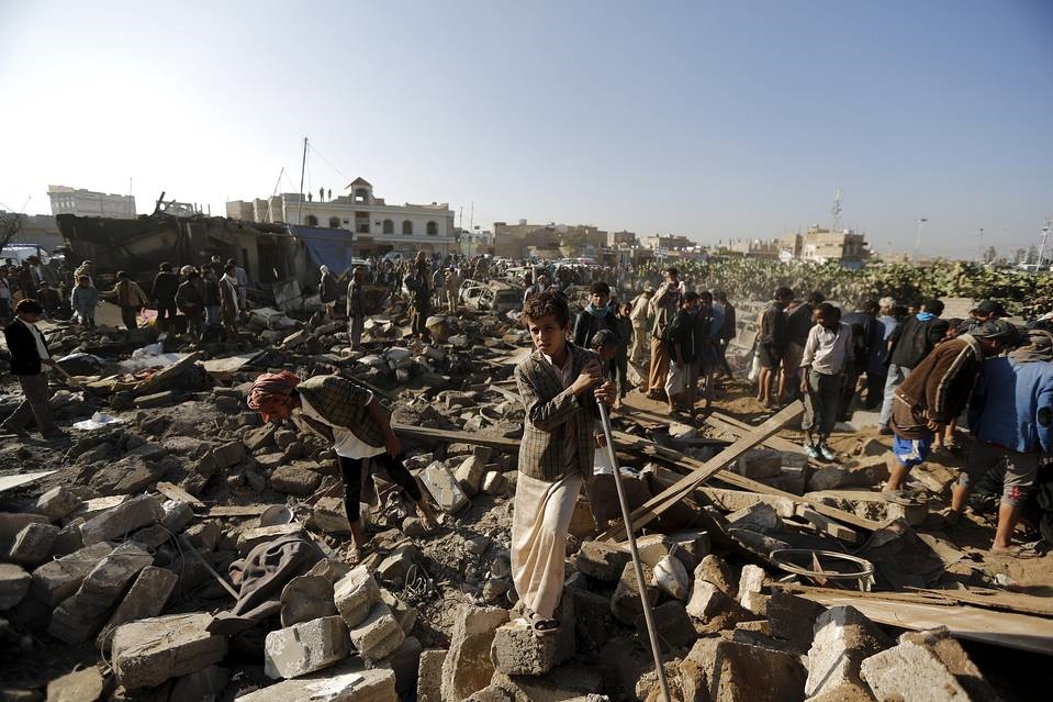 ائتلاف متجاوز به یمن ۱۹۶ مدرسه را در استان صعده ویران کرده است