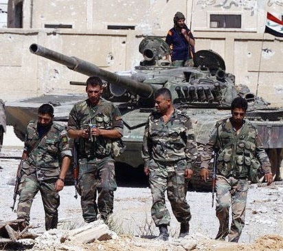 ارتش سوریه وارد استان رقه شد