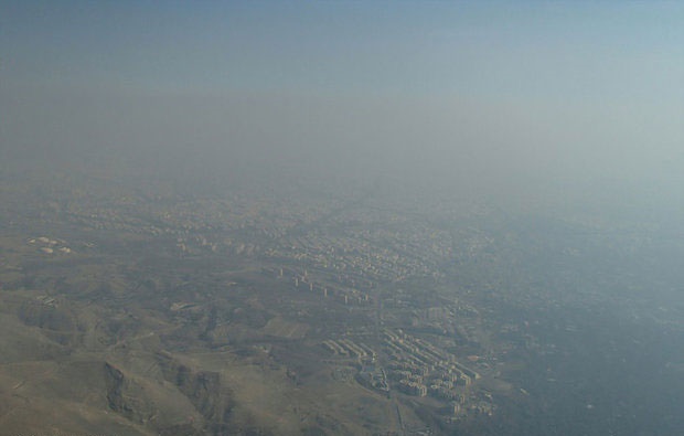 دید در استان کردستان به ۸۰۰ مترکاهش یافت 