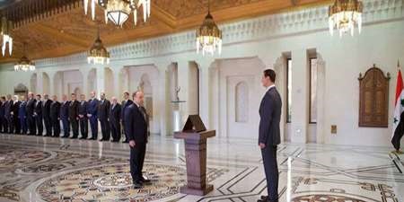  کابینه جدید سوریه سوگند یاد کرد