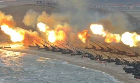  انجام بزرگترین رزمایش توپخانه ای کره جنوبی در نواحی مرزی با کره شمالی