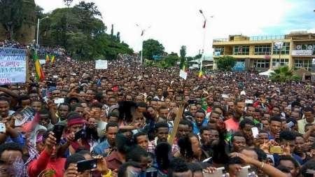  حزب مخالف دولت اتیوپی: ۳۳ معترض کشته شدند