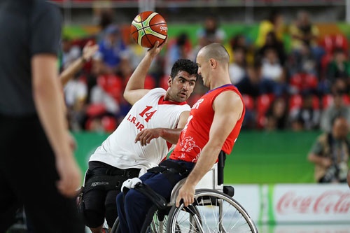 پارالمپیک ۲۰۱۶ ریو؛ تیم ملی بسکتبال با ویلچر ایران مغلوب آمریکا شد