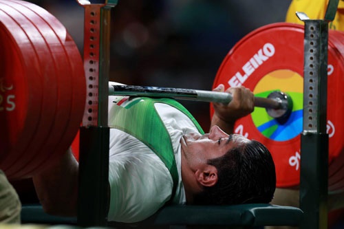 پارالمپیک ۲۰۱۶ ریو؛ سامان رضی در وزنه‌برداری  دسته ۹۷ کیلوگرم چهارم شد/ صلحی‌پور حذف شد
