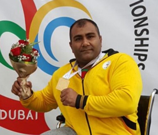 پارالمپیک ریو |  حامد امیری در پرتاب وزنه به مدال نقره رسید