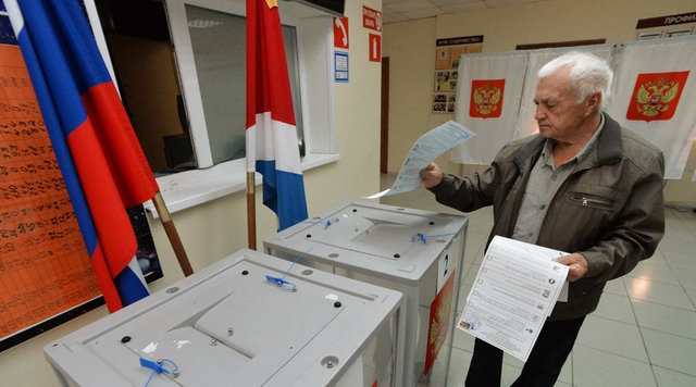 برگزاری انتخابات پارلمانی در روسیه