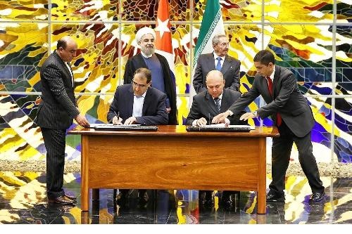امضای تفاهم ‌نامه مشترک بین ایران و کوبا
