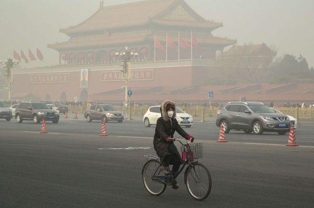 شروع سال نو در سایه ابری از آلودگی در چین 