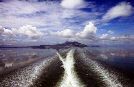 افزایش ۳۰ سانتی‌متری آب دریاچه ارومیه 
