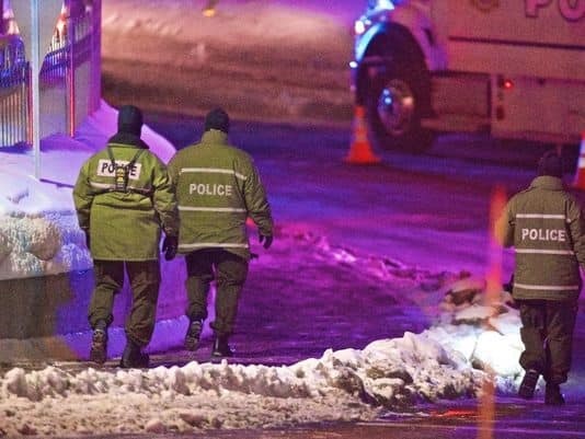 ۱۴ کشته و زخمی بر اثر حمله تروریستی به مسجد شهر کبک در کانادا