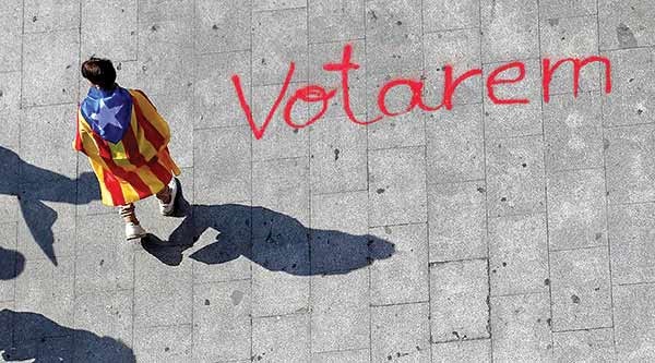 تهدید دولت اسپانیا به لغو خودمختاری کاتالونیا