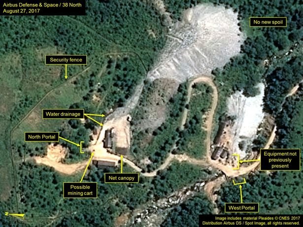 ریزش تونل در سایت آزمایش‌های اتمی کره شمالی با ۲۰۰ کشته
