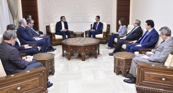 دیدار معاون وزیر خارجه ایران با بشار اسد