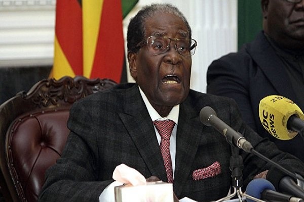 موگابه استعفا داد
