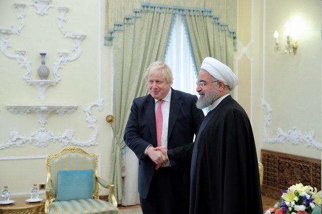 روحانی و وزیرخارجه انگلیس